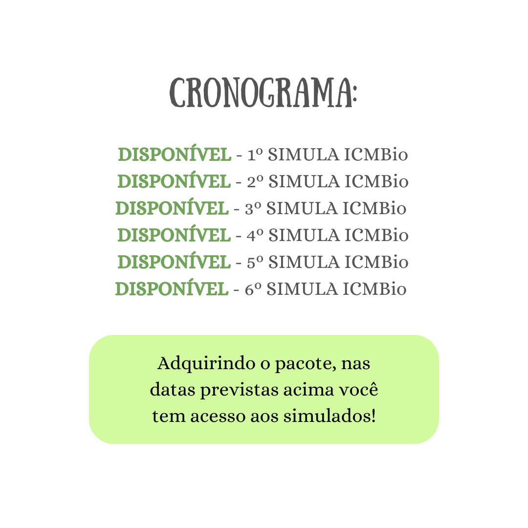 MUDAR - FEED 2 SIMULA ICMBIO